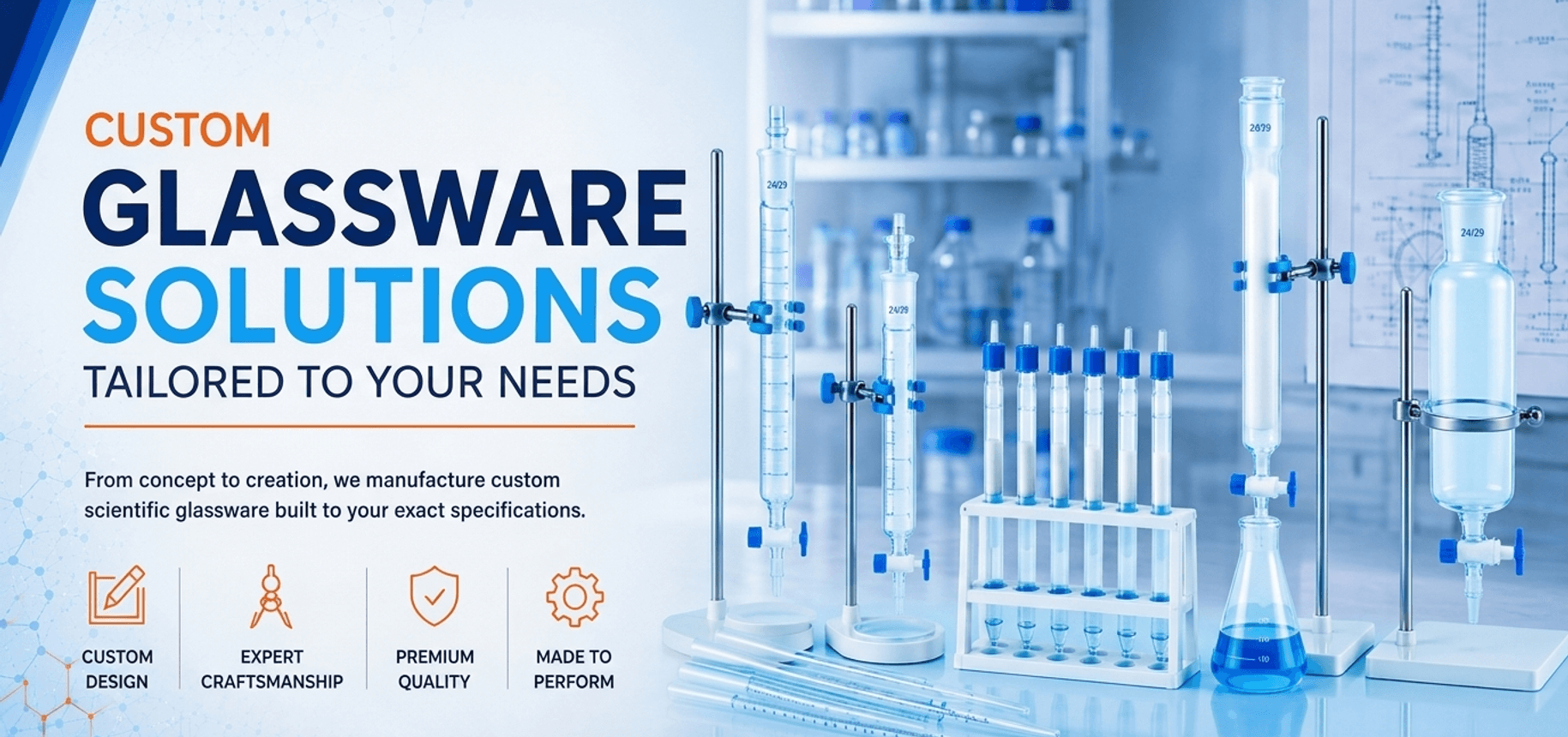 Nikam Scientific Custom Glassware Solutions Tailored to Your Needs